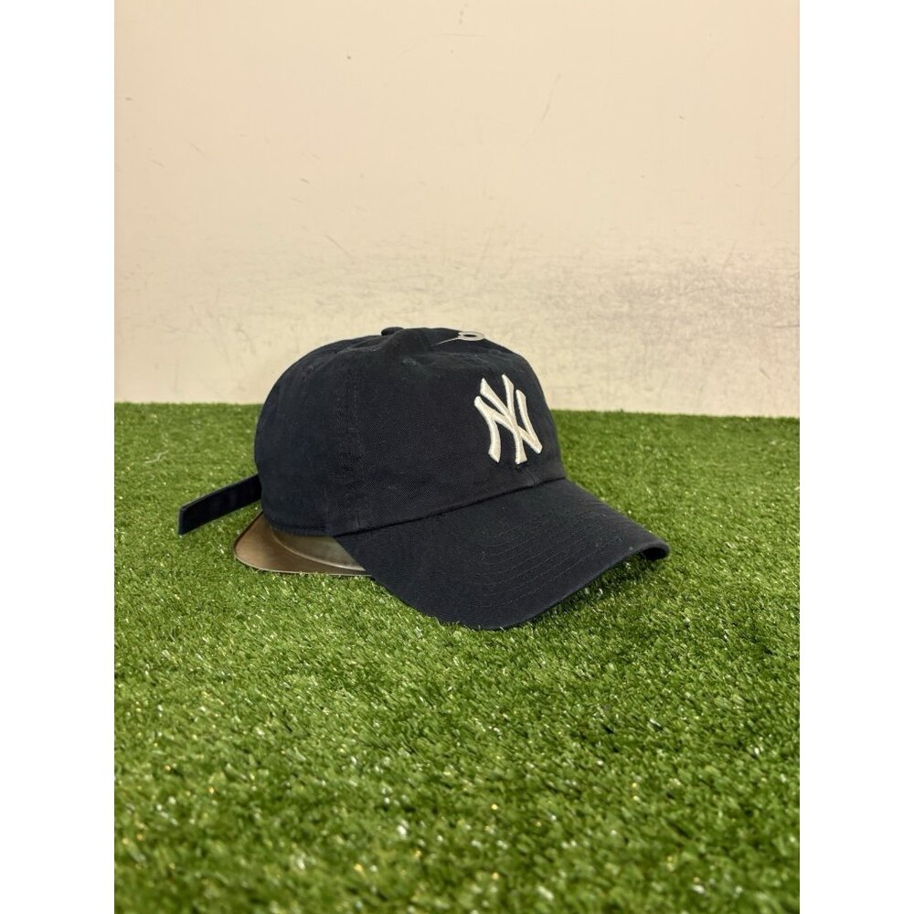 New York Yankees hat cap strap back blue white '47 dad adjustable unisex mens 3 - Picture 2 of 9